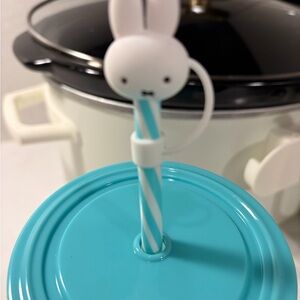 Miffy tumbler  Straw Cup with Lid